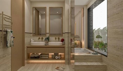 Luxury Belek Villa With A Private Pool For Sale in Antalya - Ultra-luxurious bathroom