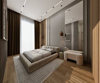 Luxury Belek Villa With A Private Pool For Sale in Antalya - Large double bedroom