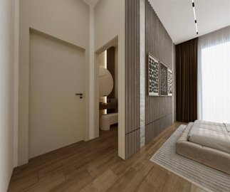 Luxury Belek Villa With A Private Pool For Sale in Antalya - Bedrooms with ensuite shower rooms