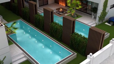 Luxury Belek Villa With A Private Pool For Sale in Antalya - Private outdoor space