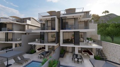 Inspiring Off-Plan Kalkan Villa With Amazing Sea Views - Modern architecture