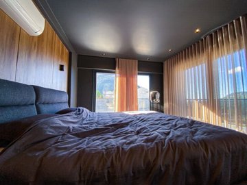 Smart Home Villa For Sale In Hisaronu - Bedrooms with balconies