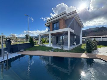 Detached Kusadasi Property For Sale With Nature Views - Private pool and decked sun terraces