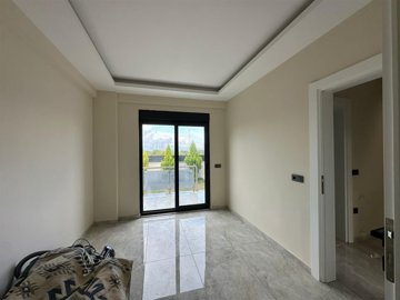 Brand New Villa For Sale In Belek, Antalya - Bedroom with a balcony