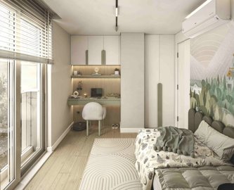 Antalya Off-Plan Apartments For Sale - Ideal children or guest bedroom