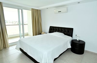 Immaculate Property For Sale In Side - Master bedroom with a balcony and ensuite