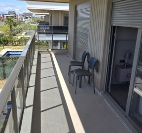 Brand New Villa For Sale In Belek, Antalya - Long balcony with nature views