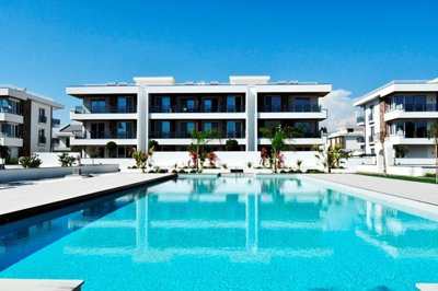 Must-See Property For Sale In Side, Manavgat - New complex with a shared pool