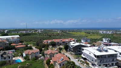 Penthouse Apartment For Sale In Didim – Distant sea views