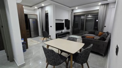 Tasteful Belek Apartment In Antalya For Sale - Living area with furnishings