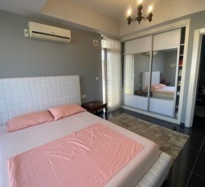 Furnished Two-Storey Villa For Sale in Belek, Antalya - First double bedroom