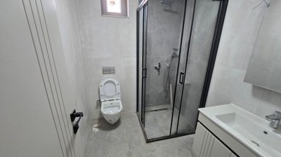 Divine Ground-Floor Apartment In Belek, Antalya For Sale - Modern shower room