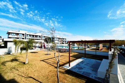 Brand New Property For Sale In Side, Manavgat - Views over the pool and gardens