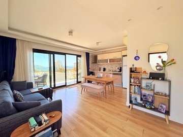 Furnished Sea-View Apartment For Sale In Bodrum – Upon entering the apartment