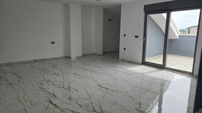 Modern Riverside Villa For Sale In Belek With A Private Pool - Bedroom with a roof terrace
