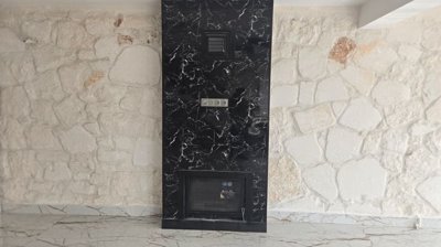 Modern Riverside Villa For Sale In Belek With A Private Pool - Modern fireplace