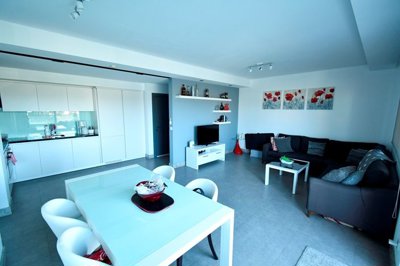 A Ready-To-Move Property For Sale In Manavgat, Antalya - Open-plan living room and American kitchen