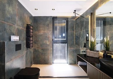 Ultra-Luxury Sea View Alanya Villa For Sale - Exquisite bathroom