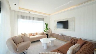 Ultra-Luxury Sea View Alanya Villa For Sale - Beautifully furnished lounge