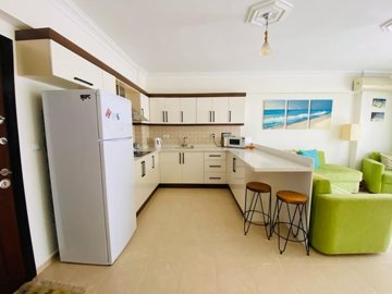 Immaculate Apartment For Sale In Altinkum – Fully fitted kitchen with white goods