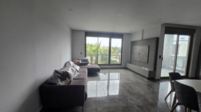 Outstanding Belek Apartment For Sale In Antalya - Furnished living area