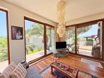 Detached Sea View Villa For Sale In Bodrum - Huge windows for natural light