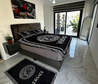 Detached Stone Villa Near Seydikemer For Sale - First bedroom with garden access