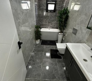 Detached Stone Villa Near Seydikemer For Sale - Second ensuite bathroom