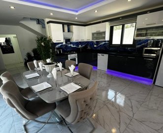 Detached Stone Villa Near Seydikemer For Sale - Dining area through to the kitchen
