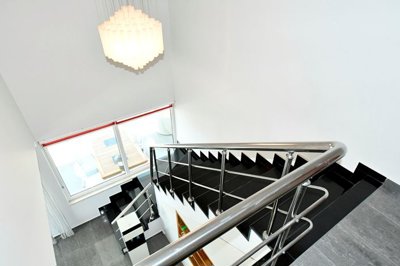 Sea View Antalya Property For Sale In Side - Looking down the stairs