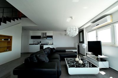 Sea View Antalya Property For Sale In Side - Furnished living space