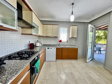 Rural Detached Villa For Sale Near Seydikemer - Large fully fitted modern kitchen with terrace