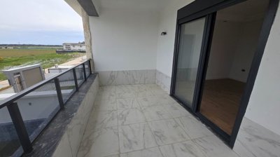 Brand-New Villa For Sale in Belek, Antalya With A Private Pool - Great-sized balcony