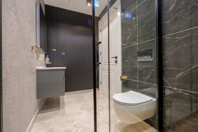 Glamorous Villa For Sale In Belek With Luxury Private Facilities - First shower room