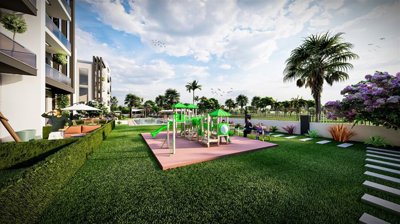 Newly Built Apartments For Sale In Belek - Children's playground