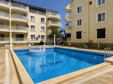 Sea View Apartment For Sale In Didim Near Altinkum – Communal pool