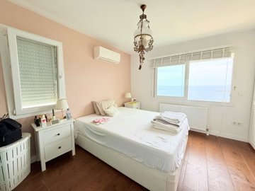 Tranquil Sea View Bodrum Property For Sale - Sea view double bedroom