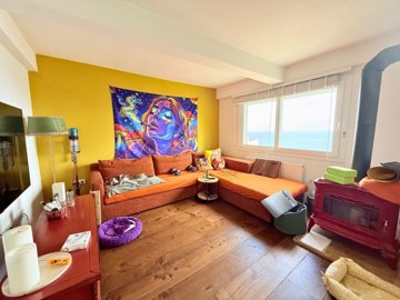 Tranquil Sea View Bodrum Property For Sale - Lounge with sea views