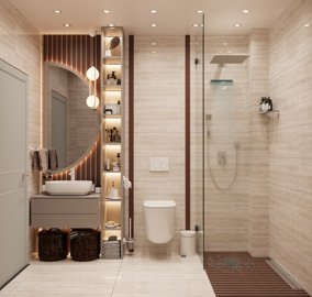 Apartments On The Riverside For Sale In Belek - Luxury fitted bathrooms