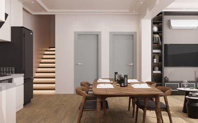 Apartments On The Riverside For Sale In Belek - Three-bedroom option living space