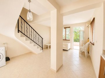 Immaculate Semi-Detached Villa For Sale In Akbuk – Kitchen to the lounge and staircase