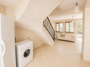 Immaculate Semi-Detached Villa For Sale In Akbuk – Bright and airy living room