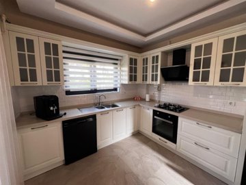 Appealing Villa For Sale in Antalya - Chic, fully fitted kitchen with white goods