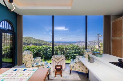 Idyllic Nature View Alanya Villa For Sale - Fabulous nature and sea vistas