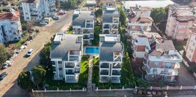 Smart Home Apartments For Sale In Belek, Alanya - Arial view over the complex