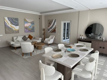 Sensational Property For Sale In Antalya With A Shared Pool - Stunning furnished apartment with immaculate decoration