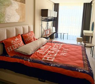 Sensational Property For Sale In Antalya With A Shared Pool - First bedroom, a double room