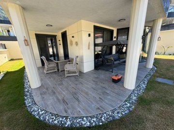 Outstanding Dalaman Property For Sale - Poolside terrace for alfresco dining