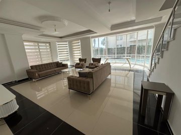 Spotless Villa For Sale In Belek, Antalya With A Private Garden & Pool - Large windows in the lounge