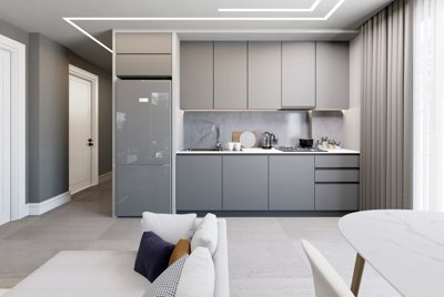 Brand New Belek Apartment In Antalya For Sale - Modern fully fitted kitchen